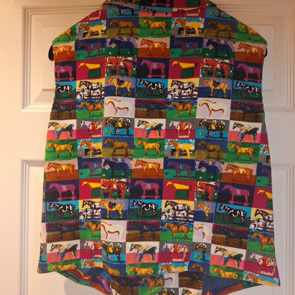 Vintage Versace Women's Vest - Picture 2 of 8